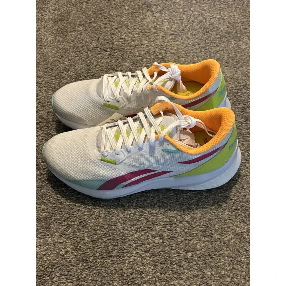 Reebok Womens Floatride Energy Daily Running Shoes Size 9.5 White Sneakers